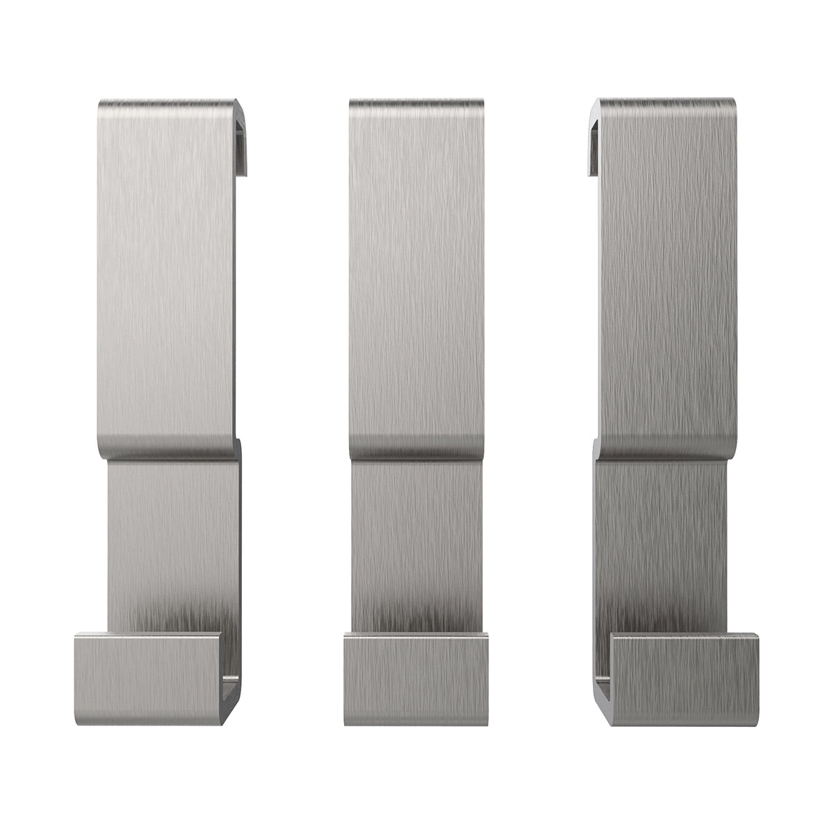 Maax Manhattan Small Hooks - Pack of 3 in Brushed Chrome - image 3
