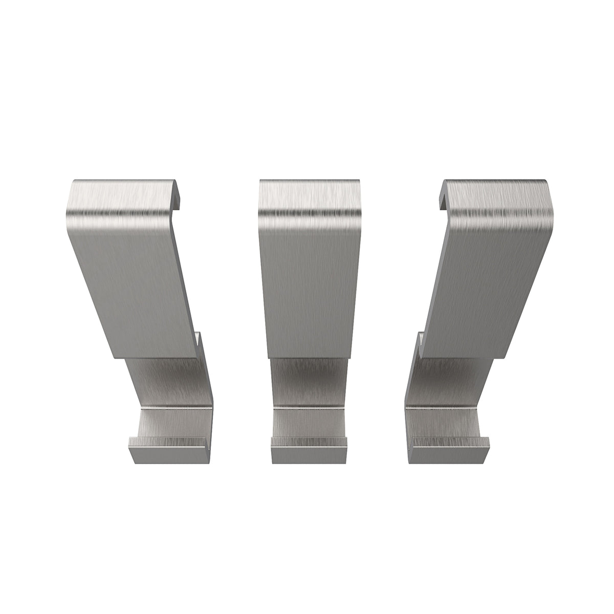 Maax Manhattan Small Hooks - Pack of 3 in Brushed Chrome - image 4