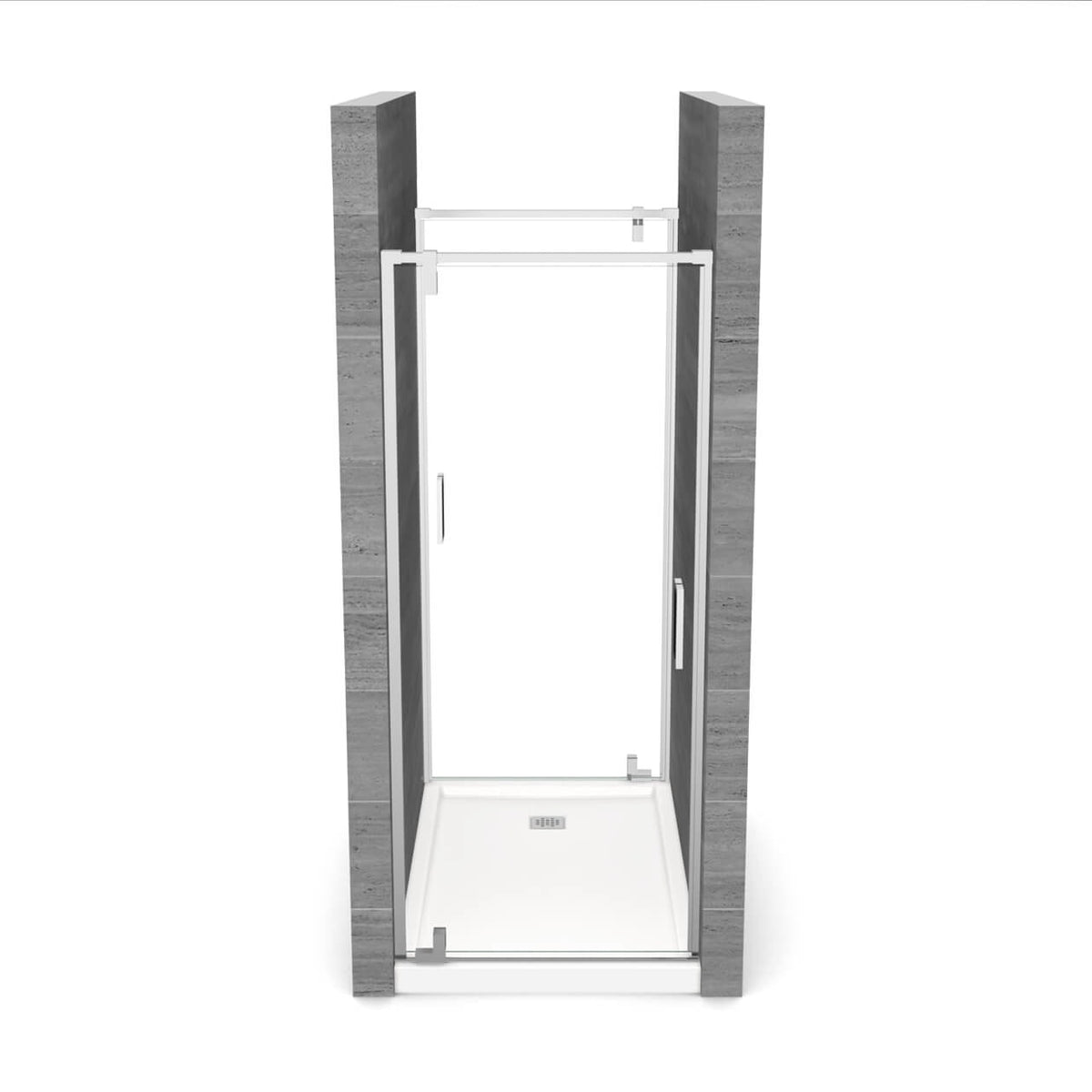 Maax ModulR 2 32 x 78 in 8mm Pivot Shower Door for Tunnel Installation - image 4