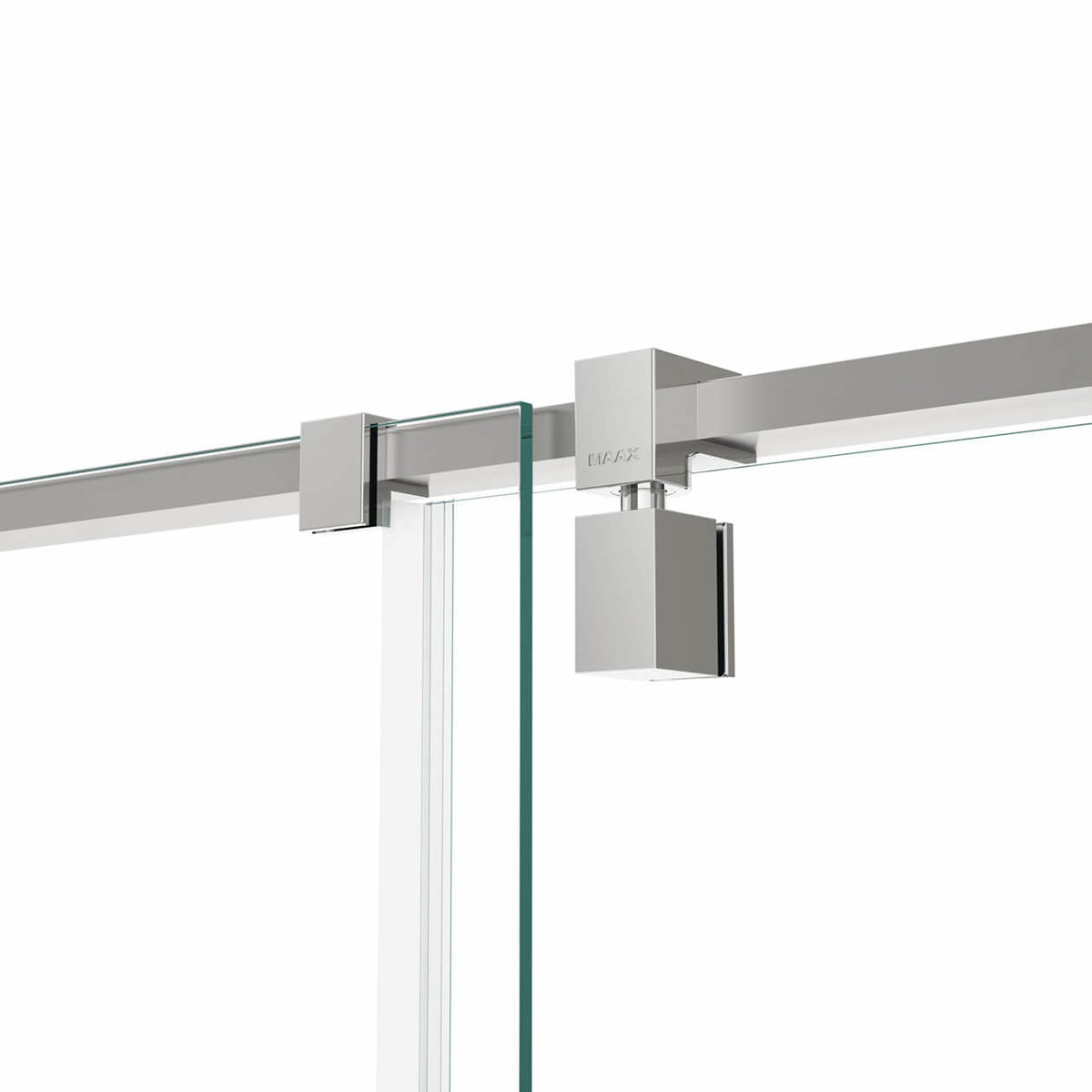 Maax ModulR 48 x 32 x 78 in 8mm Pivot Shower Door for Corner Installation - image 2