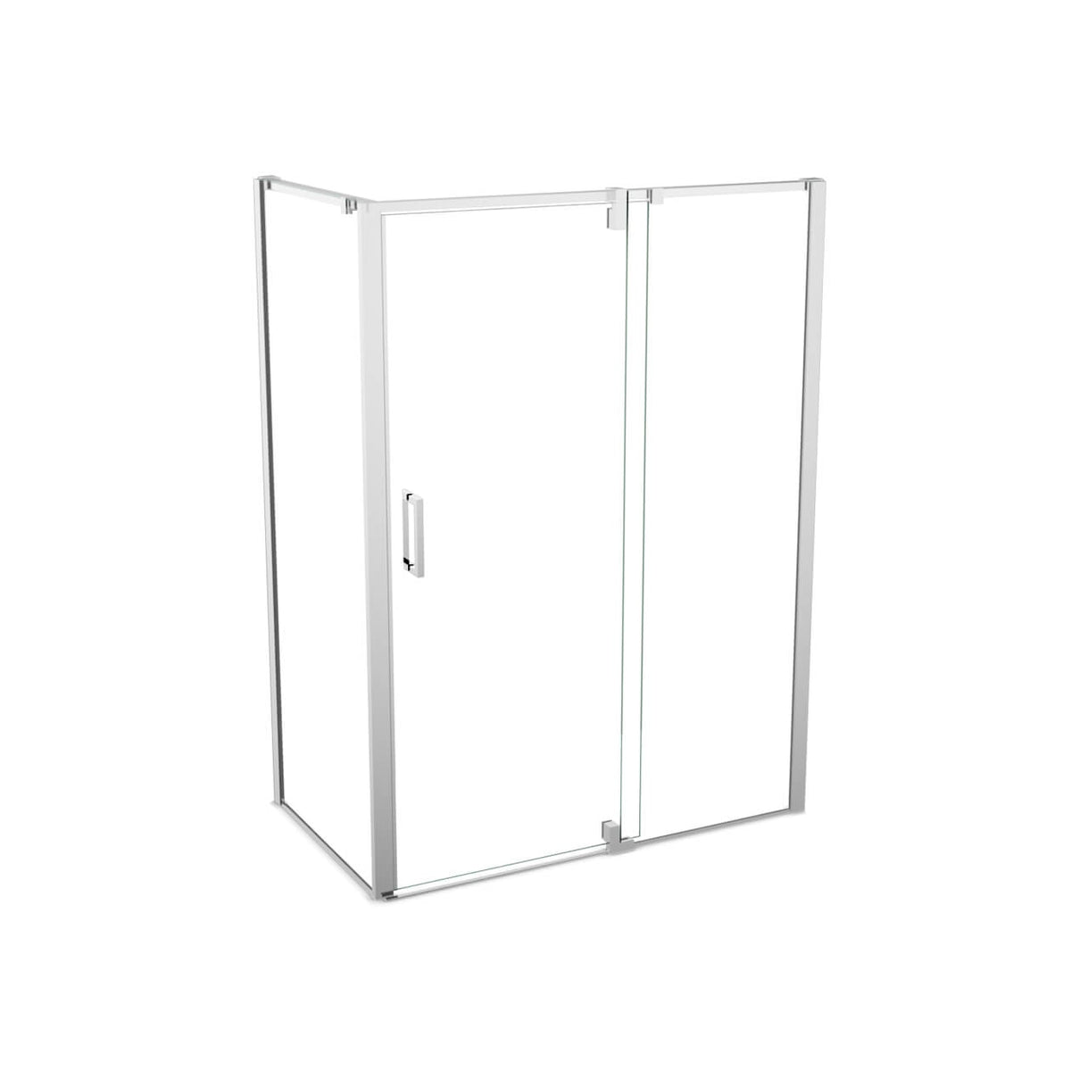 Maax ModulR 48 x 32 x 78 in 8mm Pivot Shower Door for Corner Installation - image 3