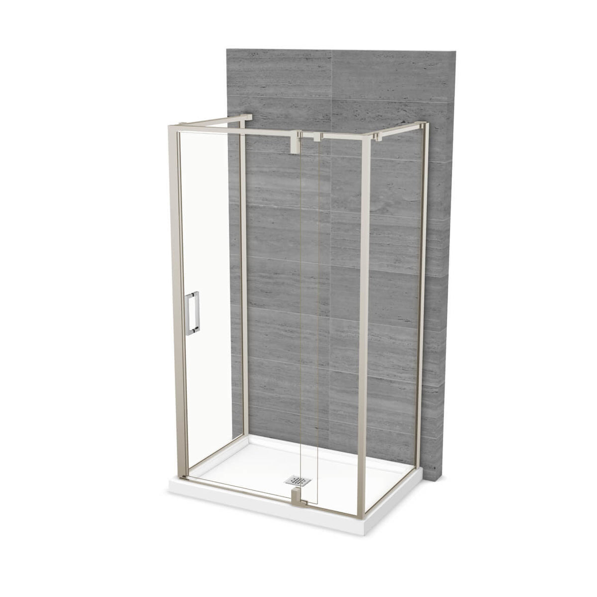 Maax ModulR 48 x 36 x 78 in 8mm Pivot Shower Door for Wall-mount Installation - image 6