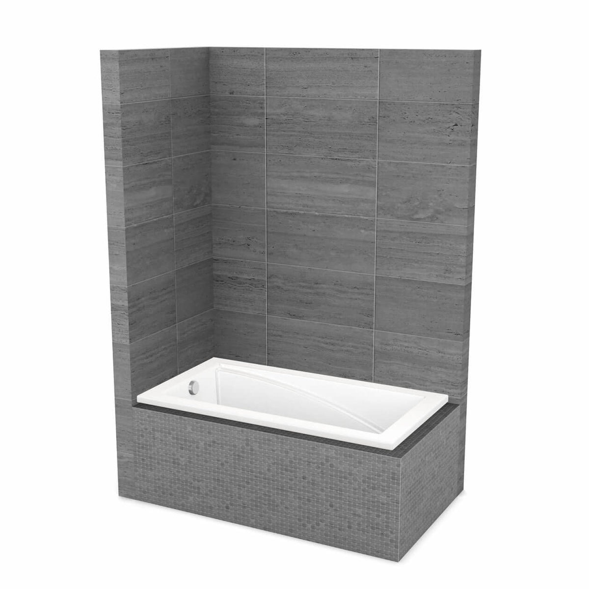 Maax ModulR 6032 IF (With Armrests) Acrylic Corner Left Bathtub in White - image 3