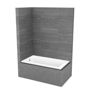 Maax ModulR 6032 IF (Without Armrests) Acrylic Corner Left Bathtub in White
