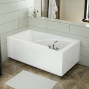 Maax ModulR 6032 (With Armrests) Acrylic Corner Left Bathtub in White