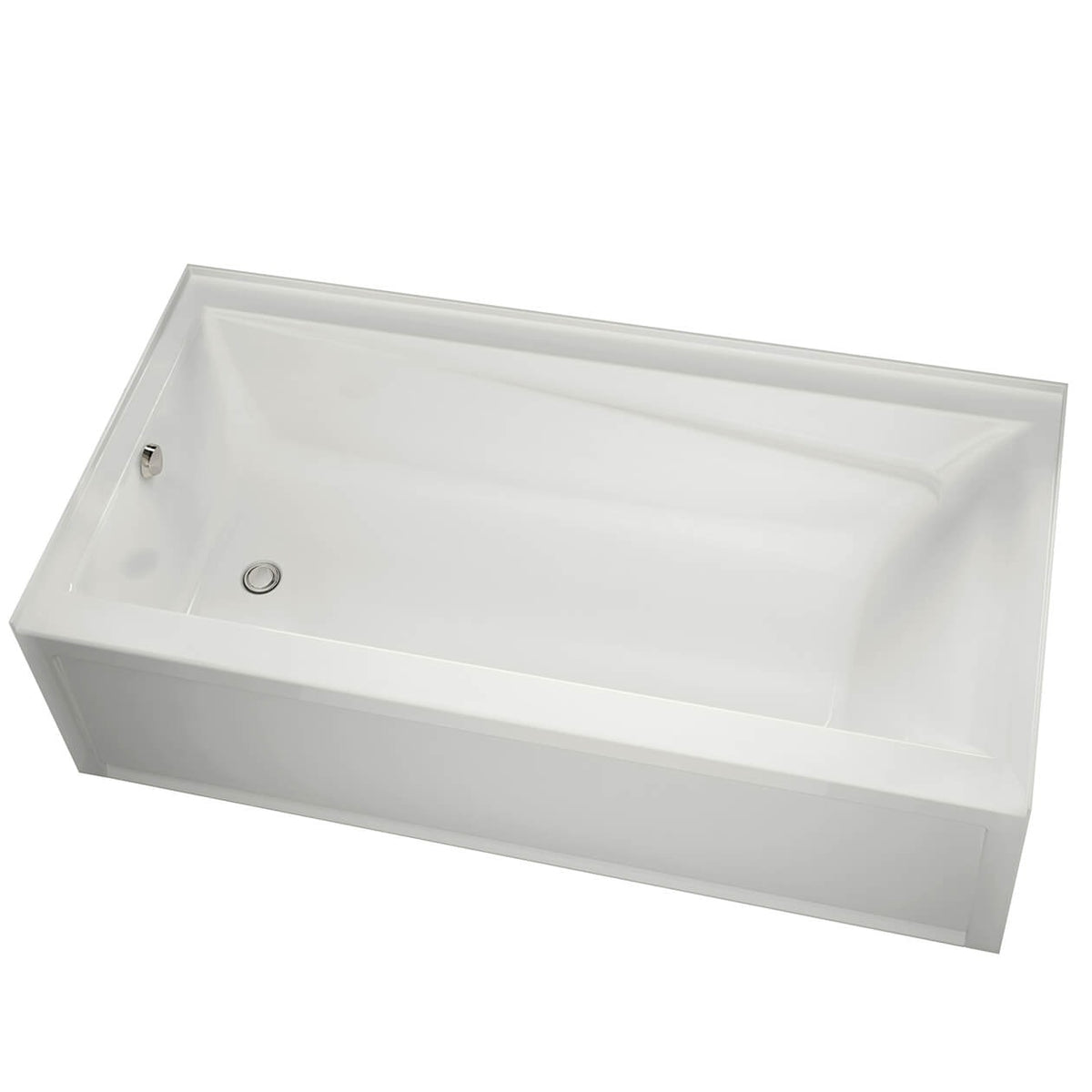 Maax New Town 6030 IFS Acrylic Alcove Bathtub in White - image 3