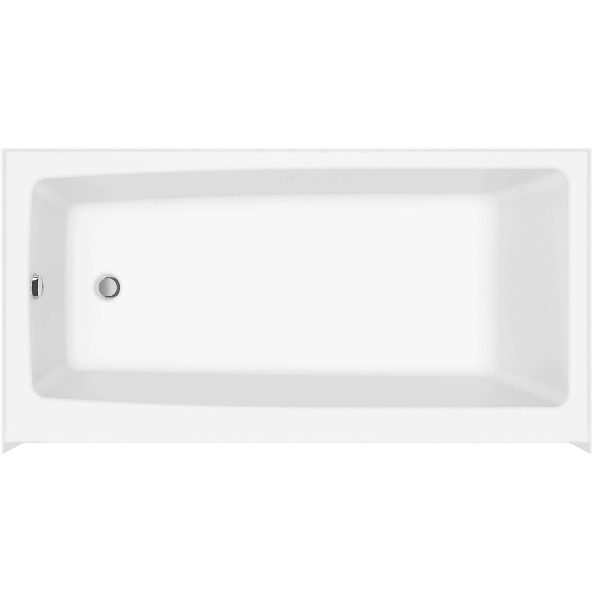Maax Nomad 6032 AFR AcrylX Alcove Bathtub in White - image 4