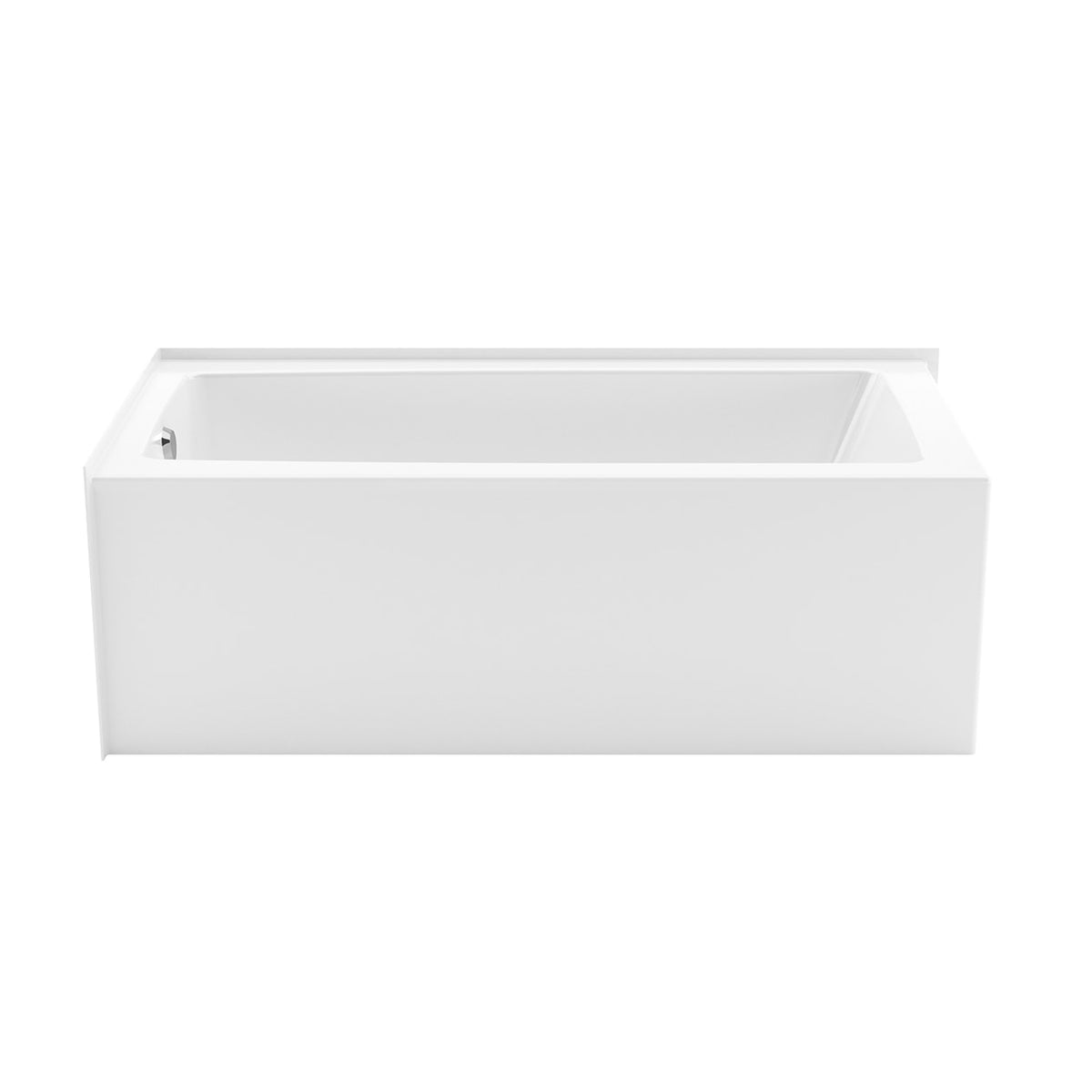 Maax Nomad Corner 6030 AcrylX Corner Bathtub in White - image 3