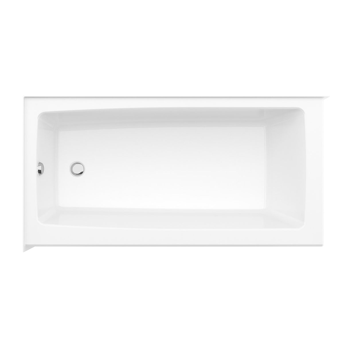 Maax Nomad Corner 6030 AFR AcrylX Corner Bathtub in White - image 4