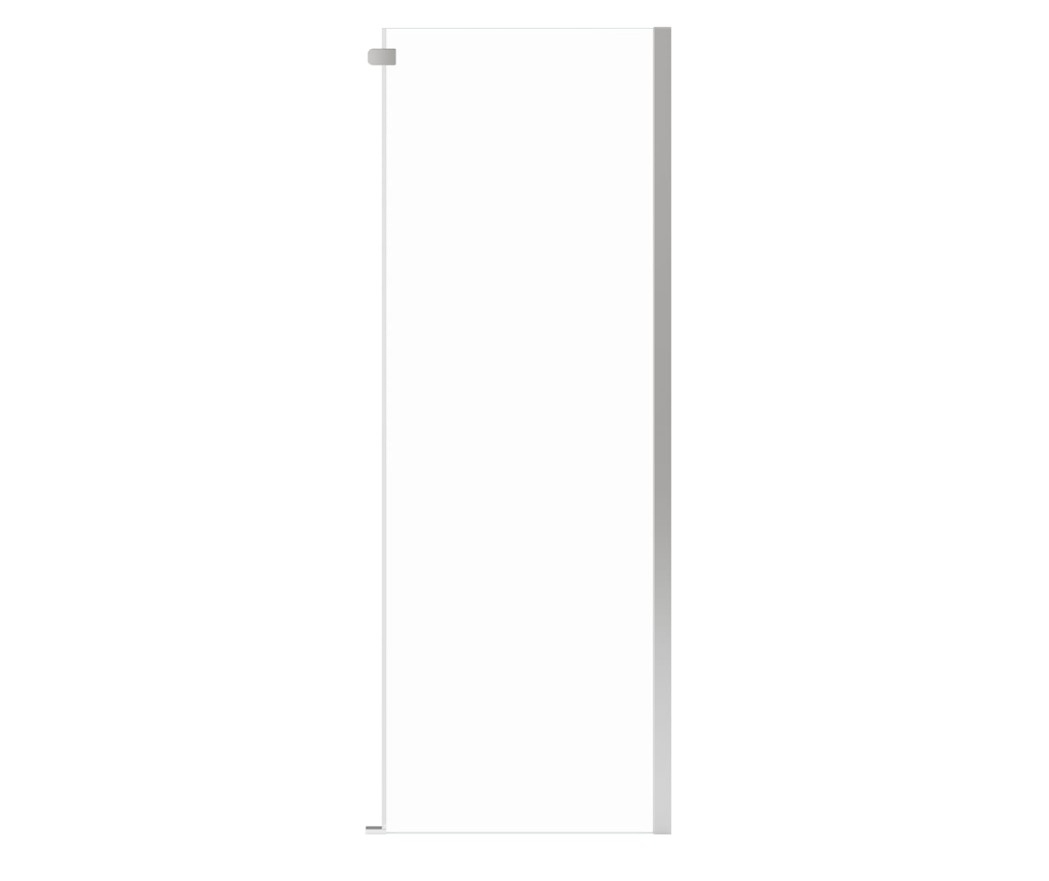 Odyssey SC Return Panel for 32 in. Base in Clear glass in Chrome - Plumbing Market