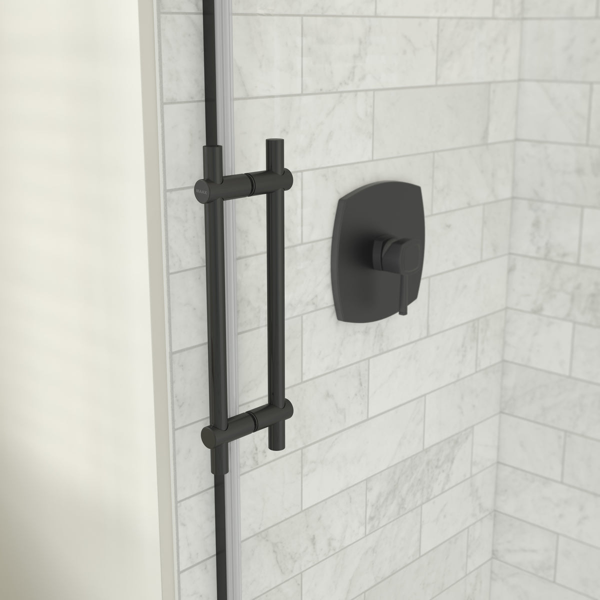 Maax Odyssey SC 57-59 ½ x 78in 8 mm Sliding Shower Door for Alcove Installation - image 15