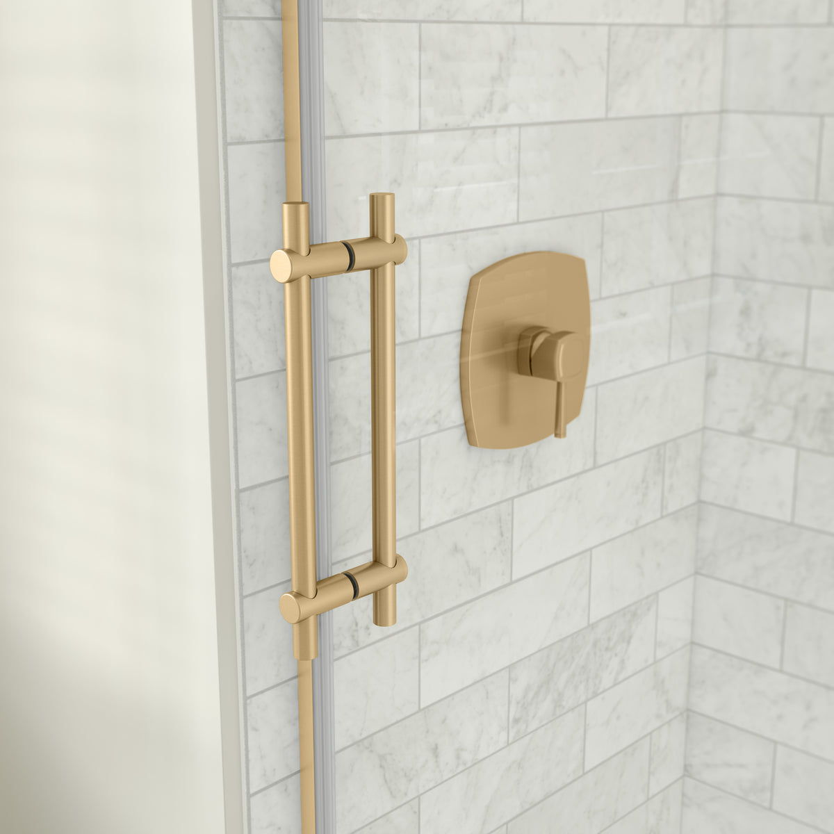 Maax Odyssey SC 57-59 ½ x 78in 8 mm Sliding Shower Door for Alcove Installation - image 20