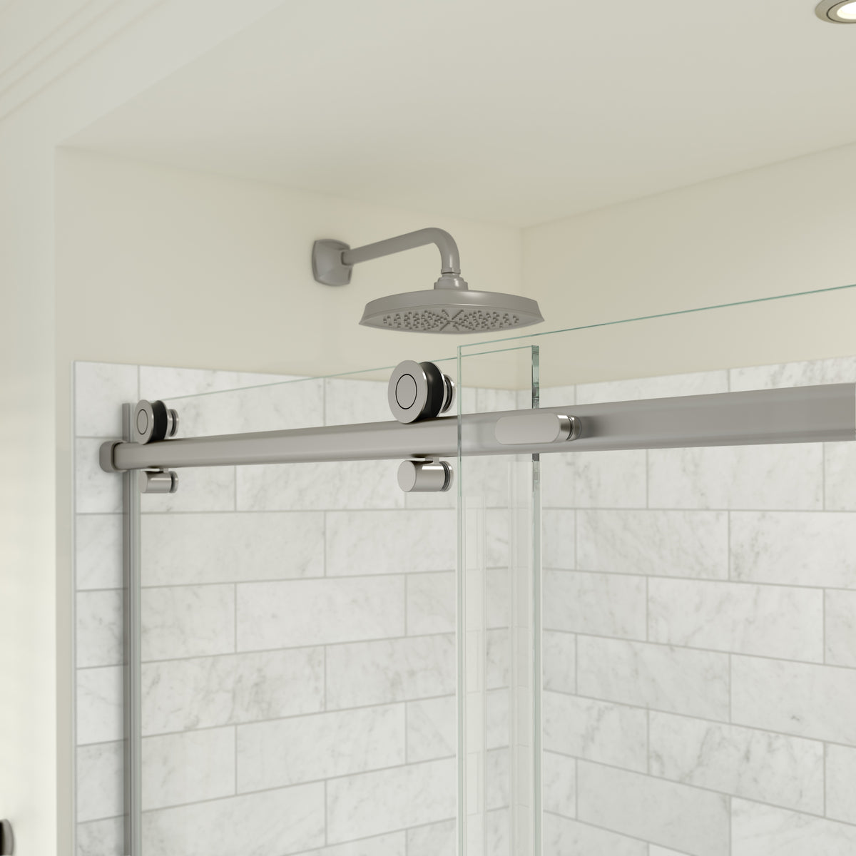 Maax Odyssey SC 57-59 ½ x 78in 8 mm Sliding Shower Door for Alcove Installation - image 7