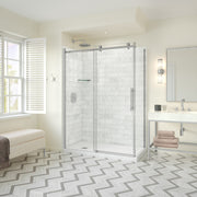 Maax Odyssey SC 60" x 32" x 78" 8mm Sliding Shower Door for Corner Installation