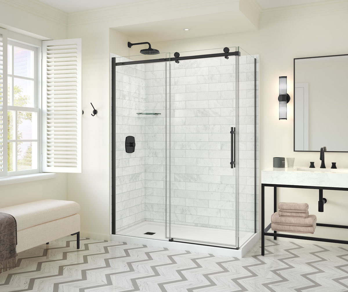Maax Odyssey SC Return Panel for 32 in Base in Clear glass - image 9