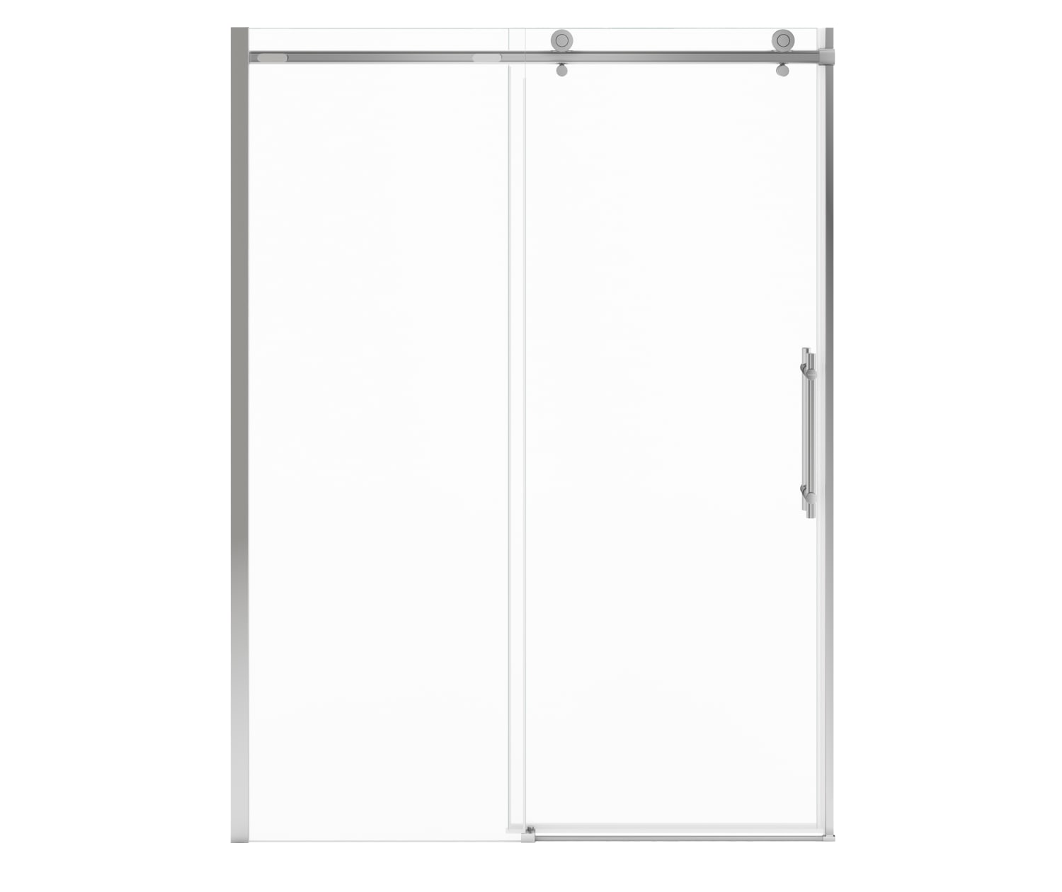 Odyssey SC 57-59 ½ x 78in. 8 mm Sliding Shower Door for Alcove Installation with Clear glass in Chrome - Plumbing Market