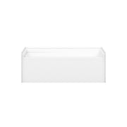 Maax Olio 6030 AcrylX Alcove Bathtub in White