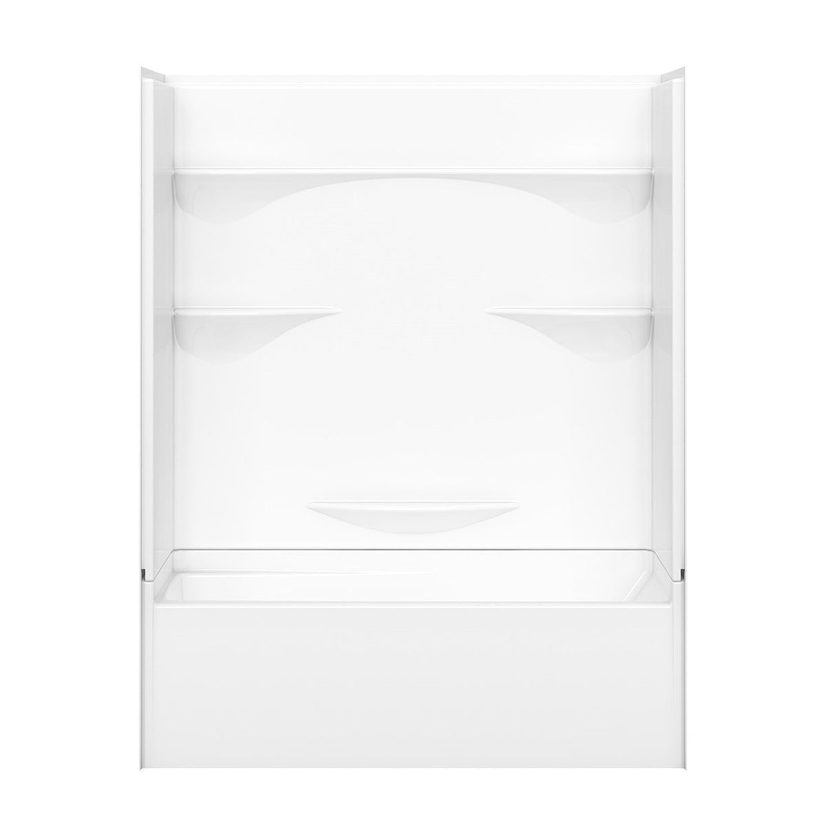 Maax Olio 6030 AcrylX Alcove Bathtub in White - image 3