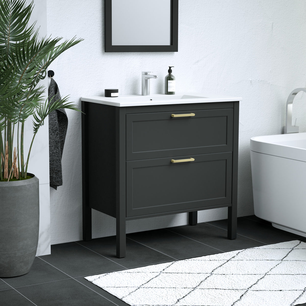 Maax Opaline 30 in Freestanding Single Sink Vanity in Light Oak - image 19
