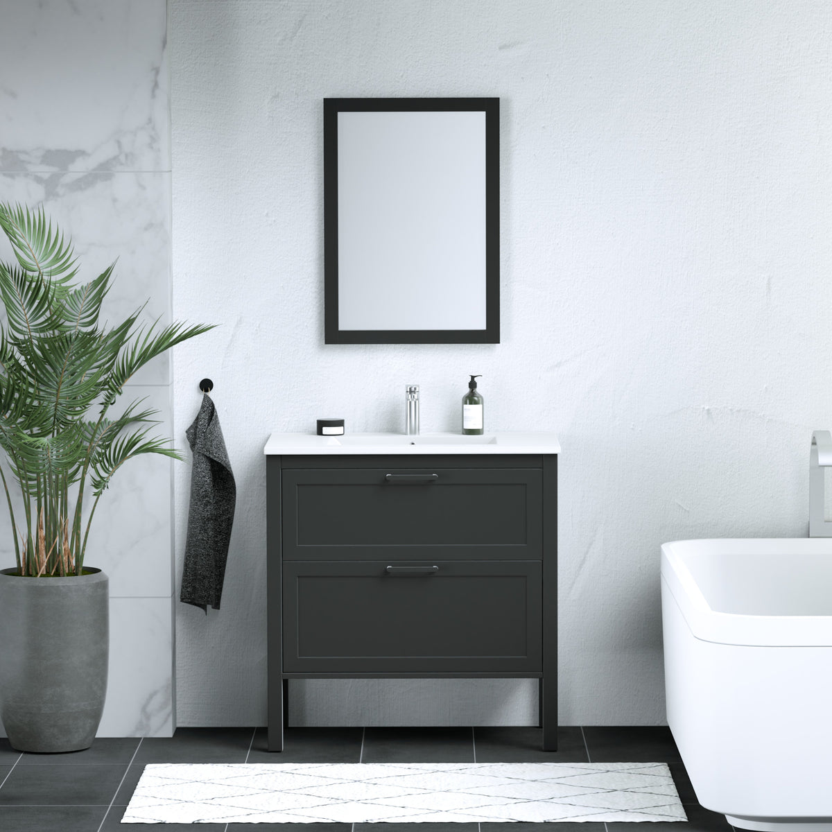 Maax Opaline 30 in Freestanding Single Sink Vanity in Light Oak - image 22