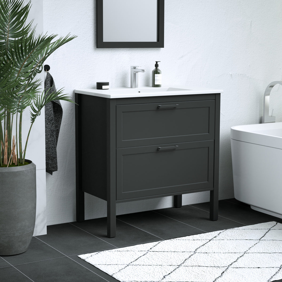 Maax Opaline 30 in Freestanding Single Sink Vanity in Light Oak - image 23