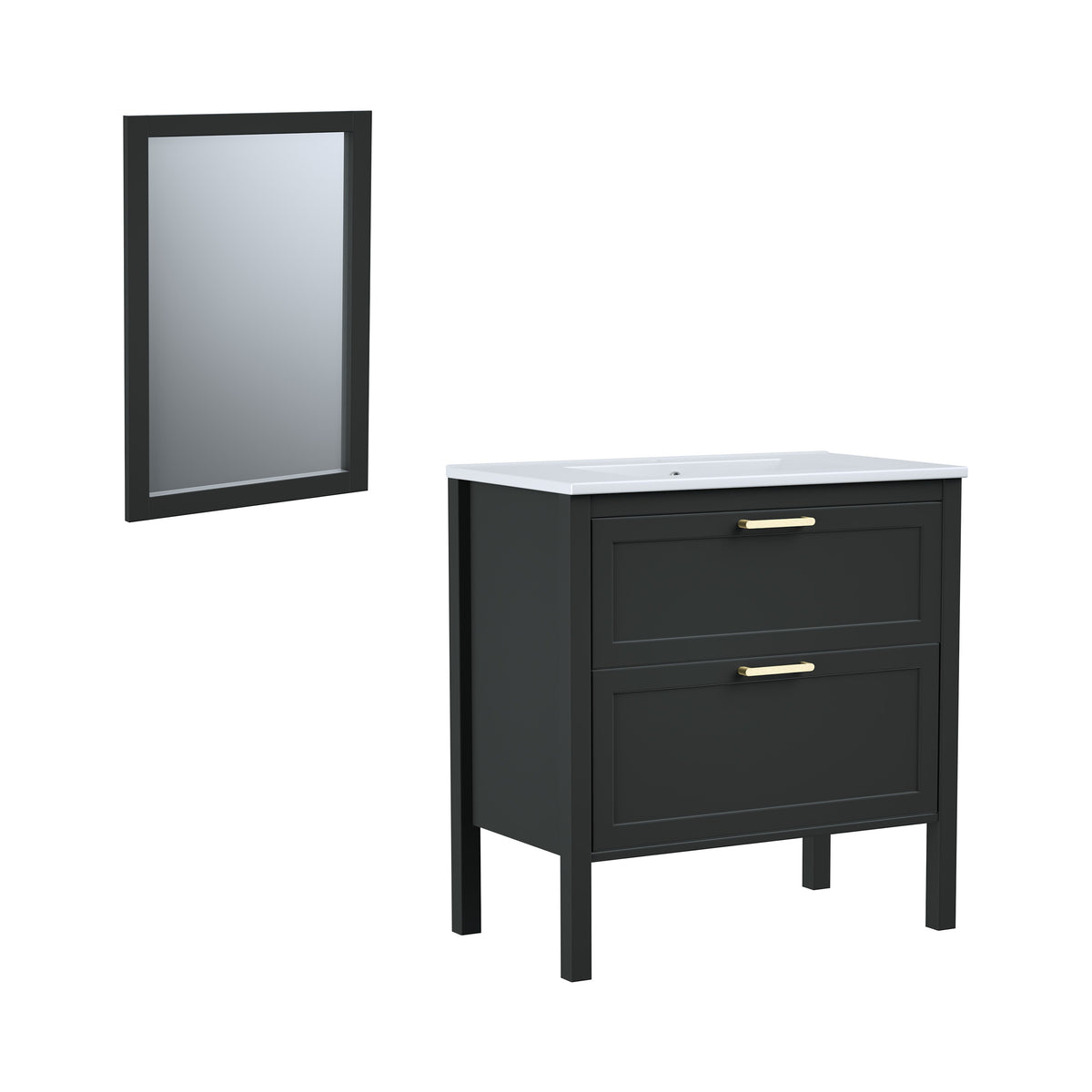 Maax Opaline 30 in Freestanding Single Sink Vanity in Light Oak - image 25