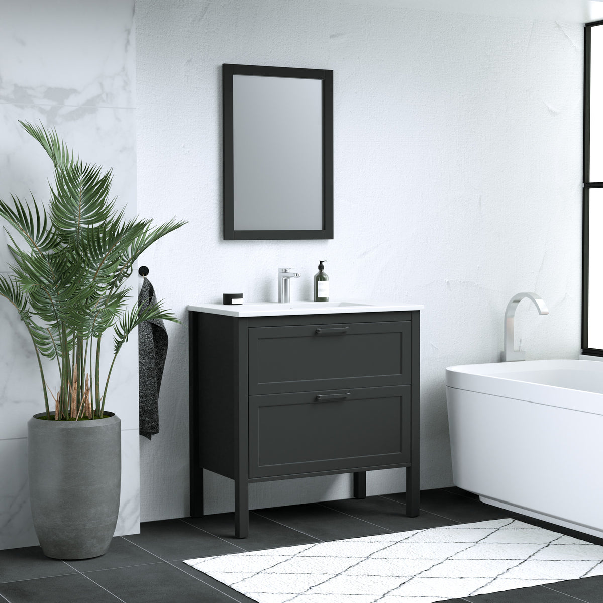 Maax Opaline 30 in Freestanding Single Sink Vanity in Light Oak - image 27