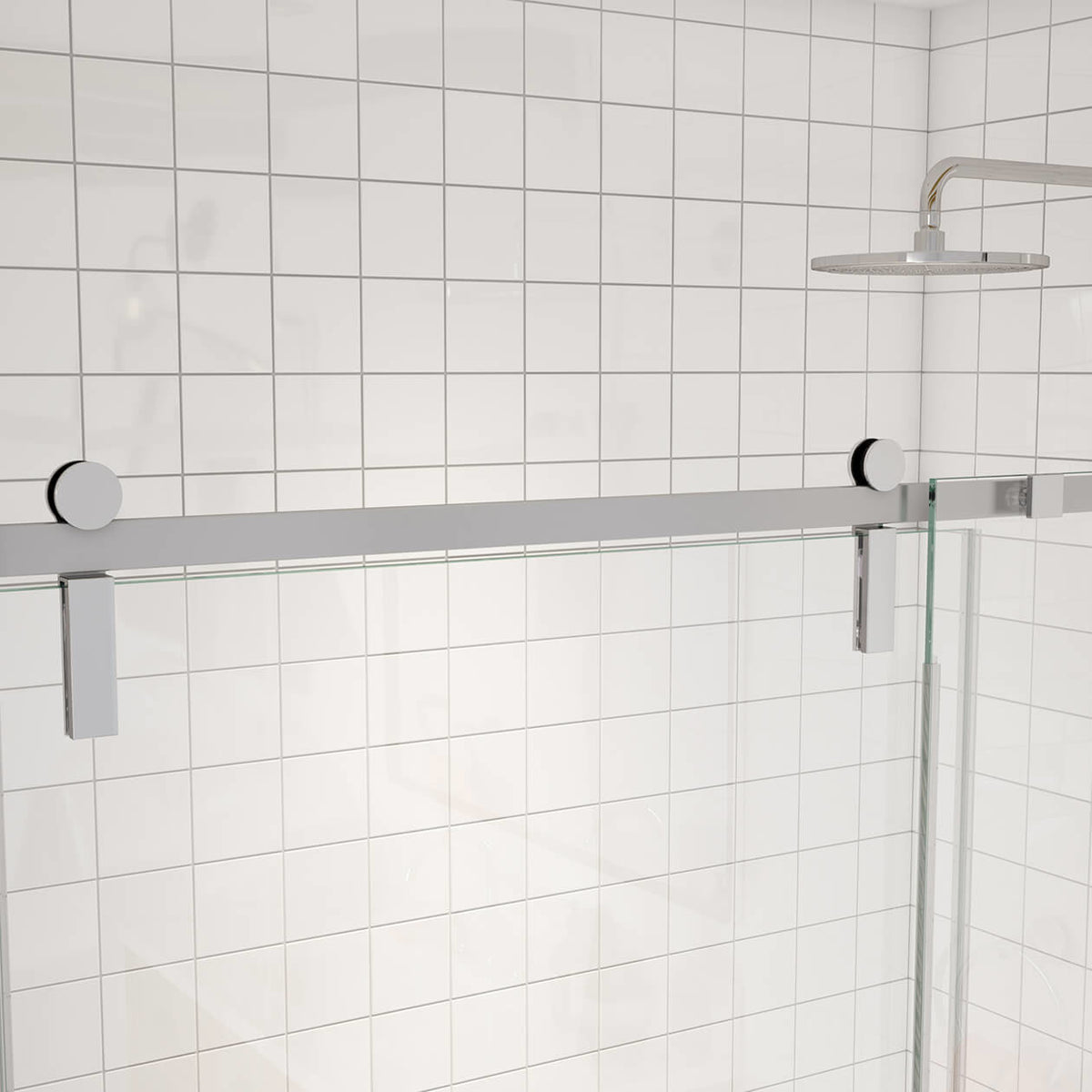 Maax Outback 43 ¼ - 46 ½ x 70 ½ in 8mm Sliding Shower Door for Alcove Installation - image 2