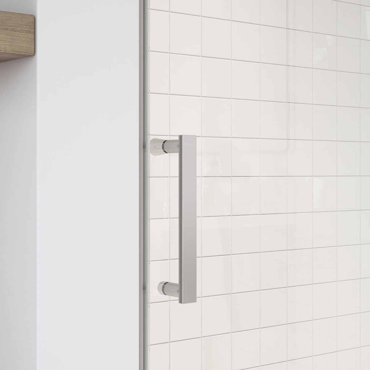 Maax Outback 43 ¼ - 46 ½ x 70 ½ in 8mm Sliding Shower Door for Alcove Installation - image 4