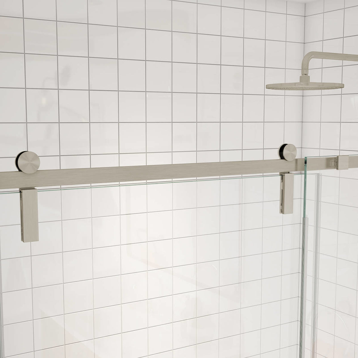 Maax Outback 55 ¼ - 58 1/2 x 57 in 8mm Sliding Tub Door for Alcove Installation - image 2