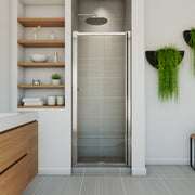 Maax Pivolok 27-28 ¾ x 64 ½ in Pivot Shower Door for Alcove Installation