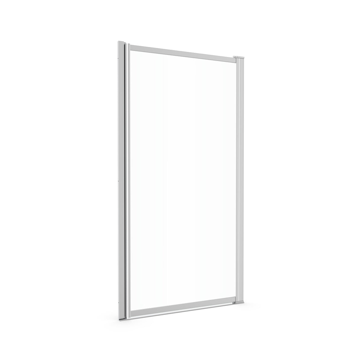 Maax Pivolok Deluxe 32 ½-37 x 64 ½ in Pivot Shower Door for Alcove Installation with Clear glass in Chrome - image 3