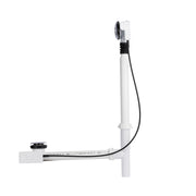 Maax Push Button Cable-Operated Waste and Overflow with Flexible Neck, 33 in Cable, Complete Kit