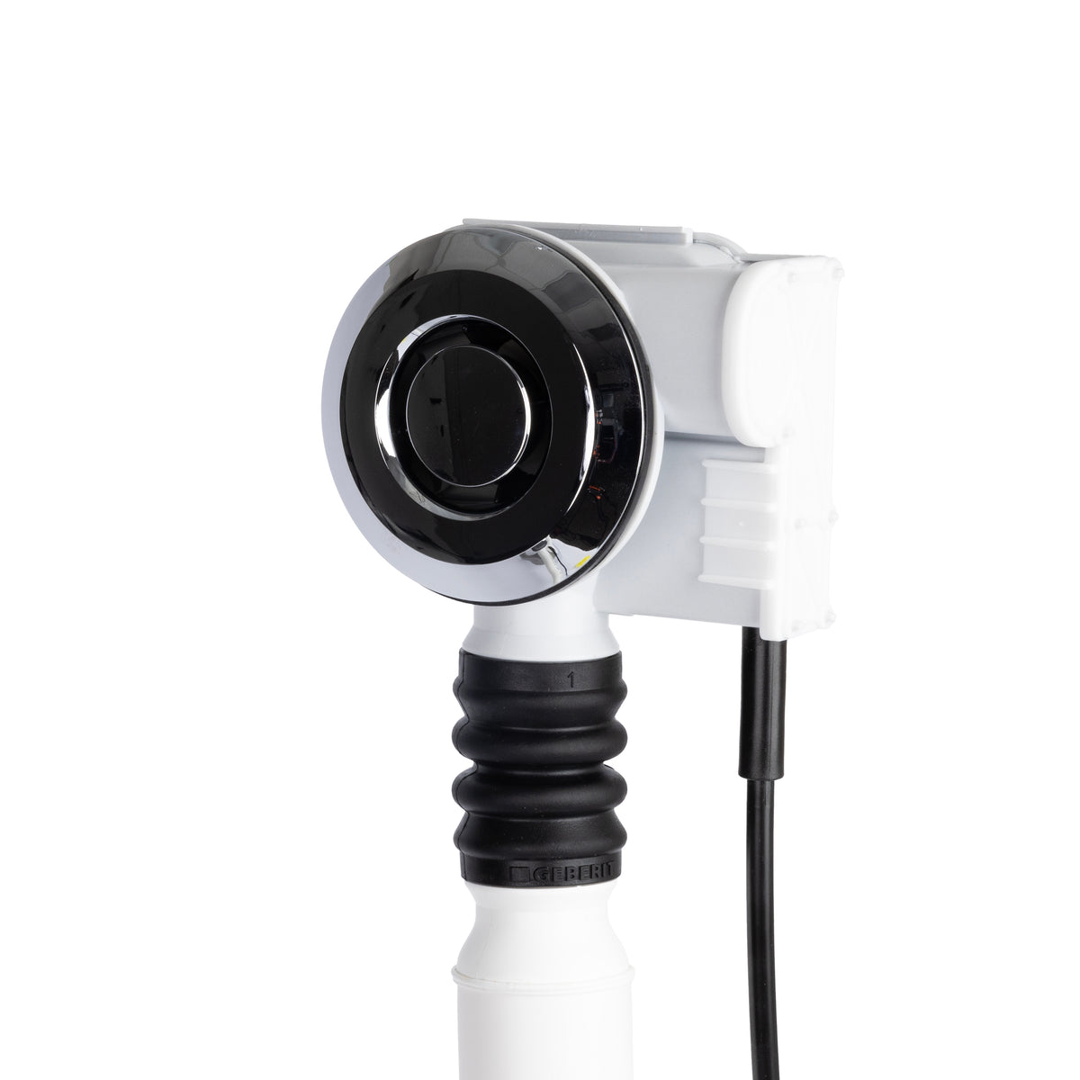 Maax Push Button Cable-Operated Waste and Overflow with Flexible Neck, 33 in Cable, Complete Kit - image 3