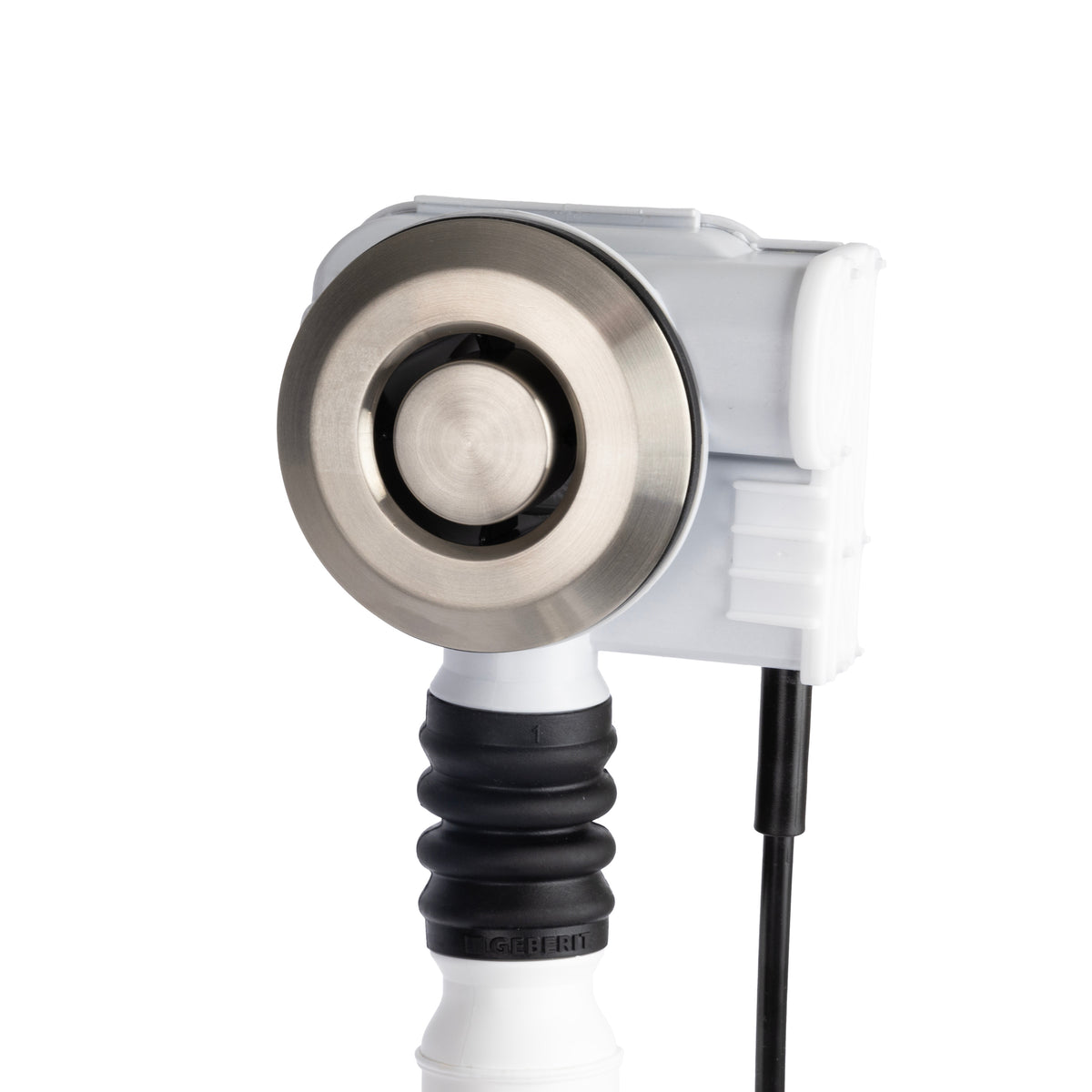 Maax Push Button Cable-Operated Waste and Overflow with Flexible Neck, 33 in Cable, Complete Kit - image 6