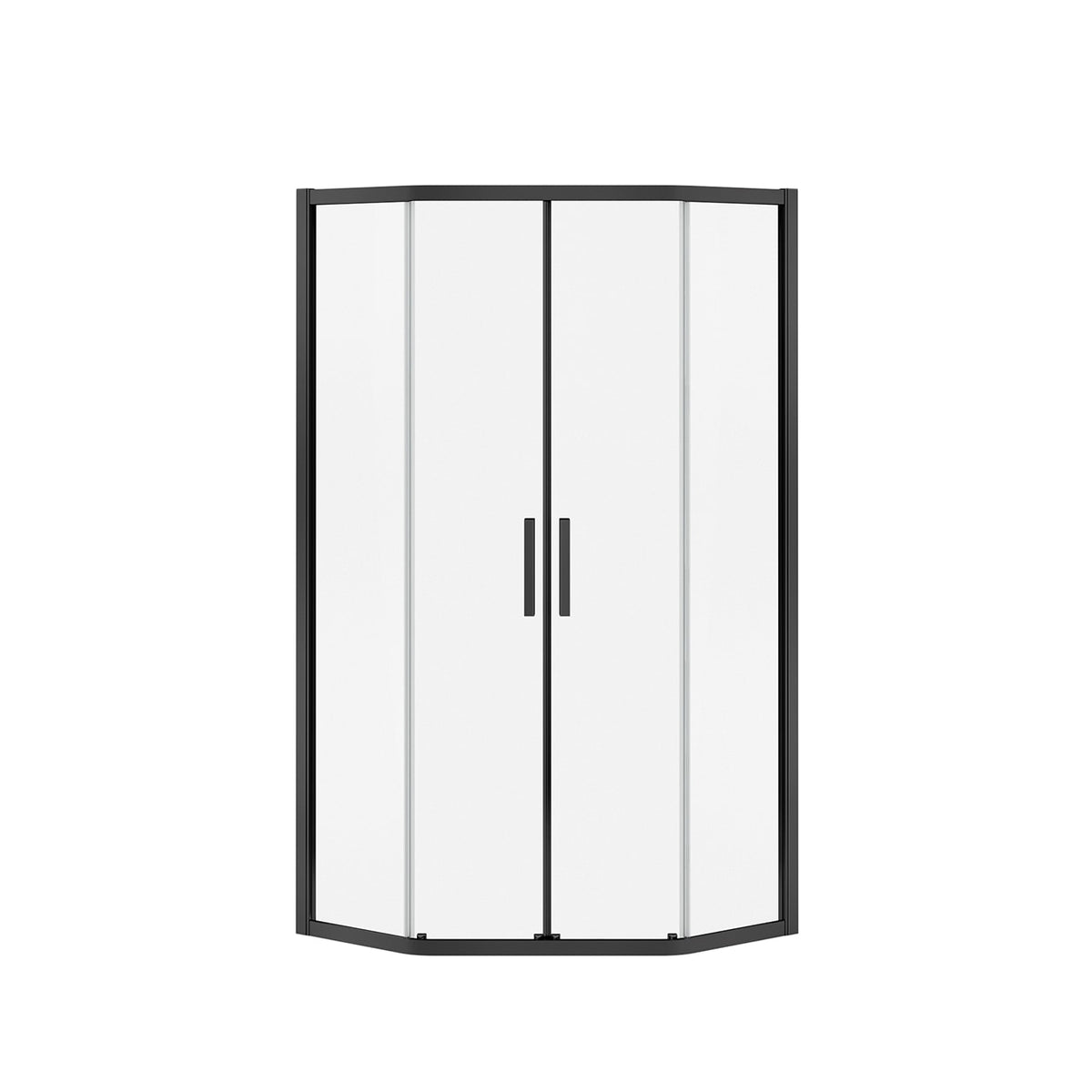 Maax Radia Neo-angle 40 x 40 x 71 ½ in 6 mm Sliding Shower Door for Corner Installation - image 10