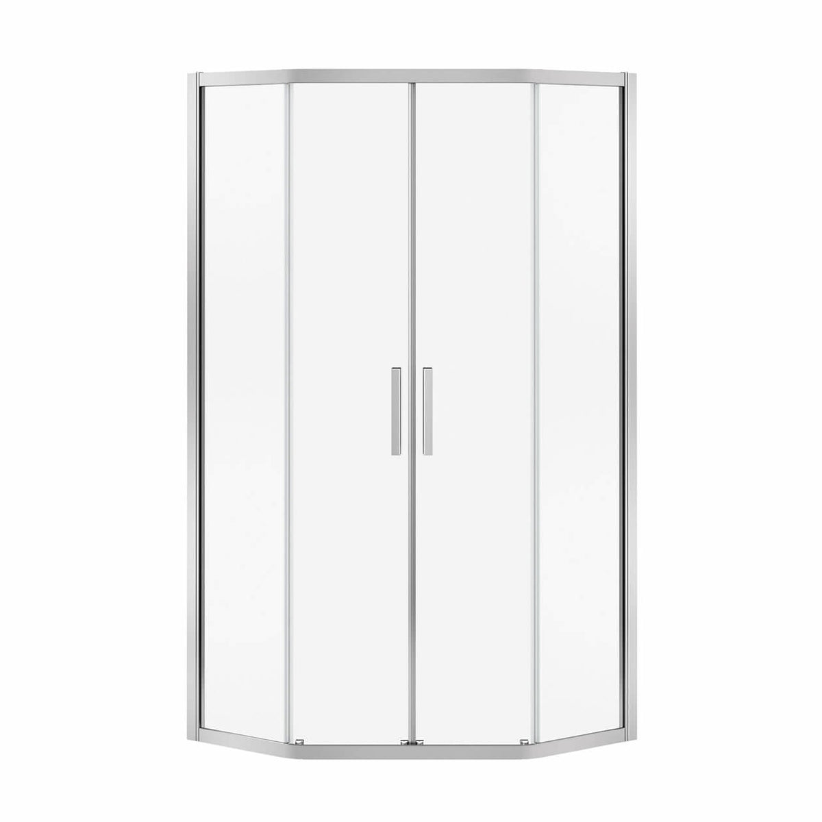 Maax Radia Neo-angle 40 x 40 x 71 ½ in 6 mm Sliding Shower Door for Corner Installation - image 3
