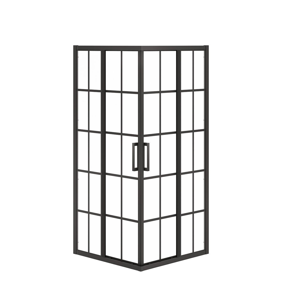 Maax Radia Square 32 x 32 x 71 ½ in 6 mm Sliding Shower Door for Corner Installation - image 8