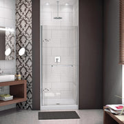 Maax Reveal 71 32 ½-35 ½ x 71 ½ in 8mm Pivot Shower Door for Alcove Installation