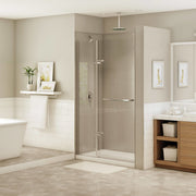 Maax Reveal 71 44-47 x 71 ½ in 8mm Pivot Shower Door for Alcove Installation