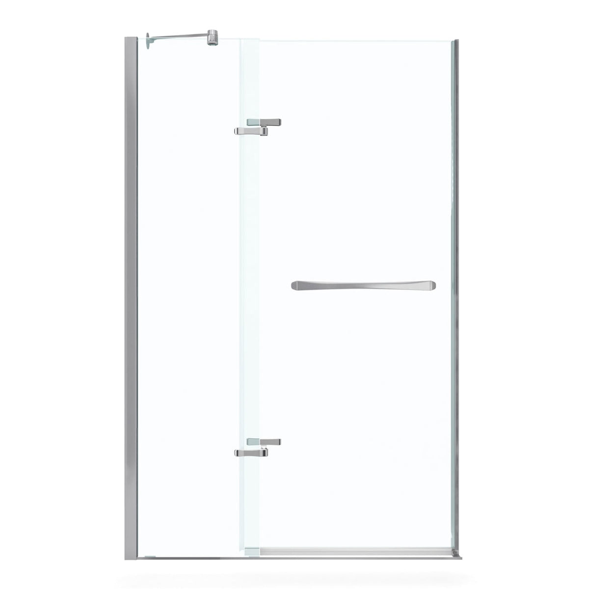 Maax Reveal 71 44-47 x 71 ½ in 8mm Pivot Shower Door for Alcove Installation - image 3