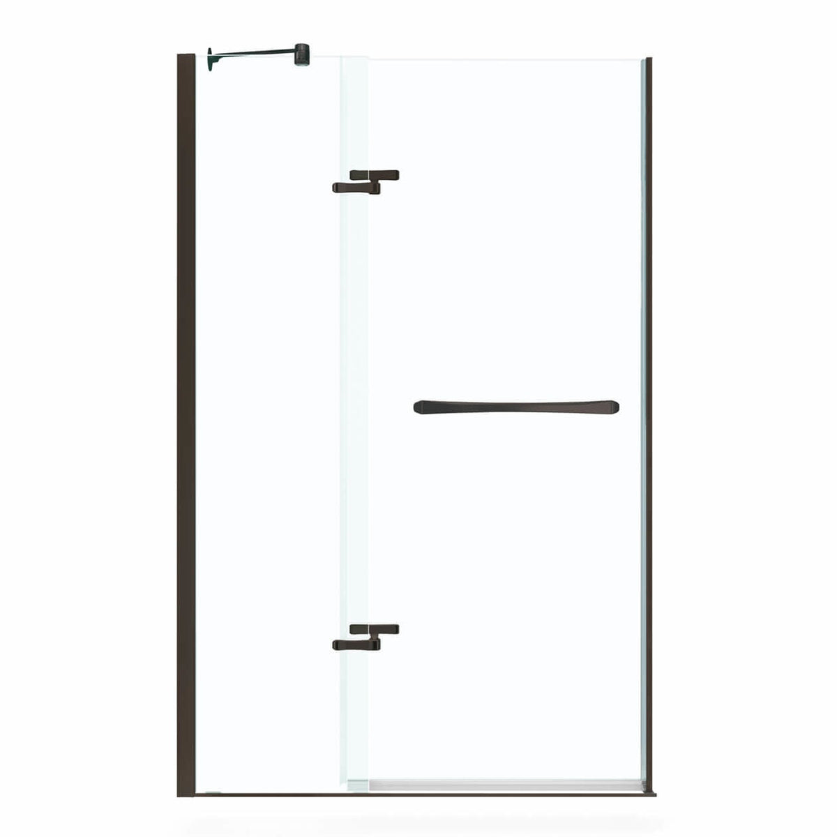Maax Reveal 71 44-47 x 71 ½ in 8mm Pivot Shower Door for Alcove Installation - image 8