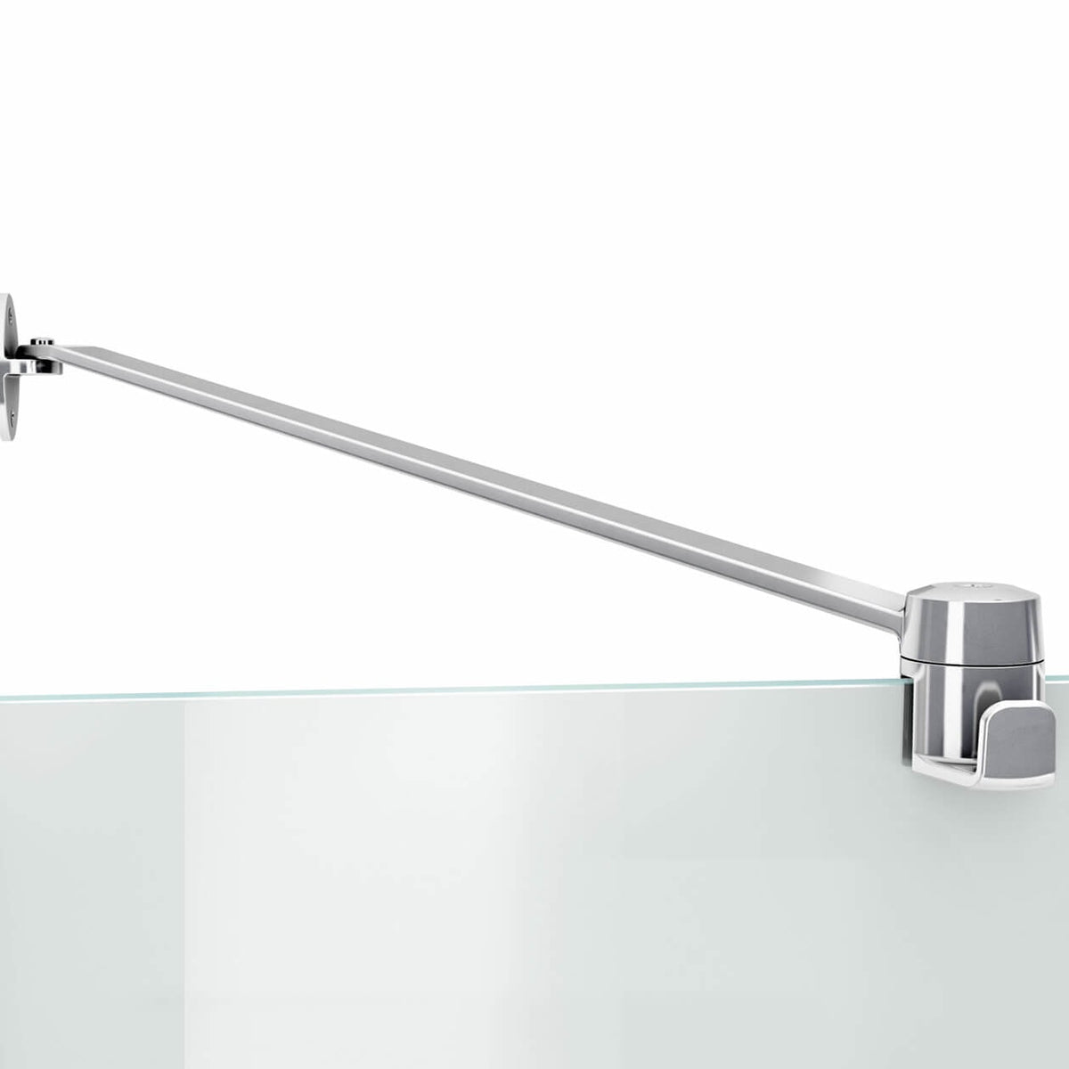Maax Reveal 71 51 ½-54 ½ x 71 ½ in 8mm Pivot Shower Door for Alcove Installation - image 2
