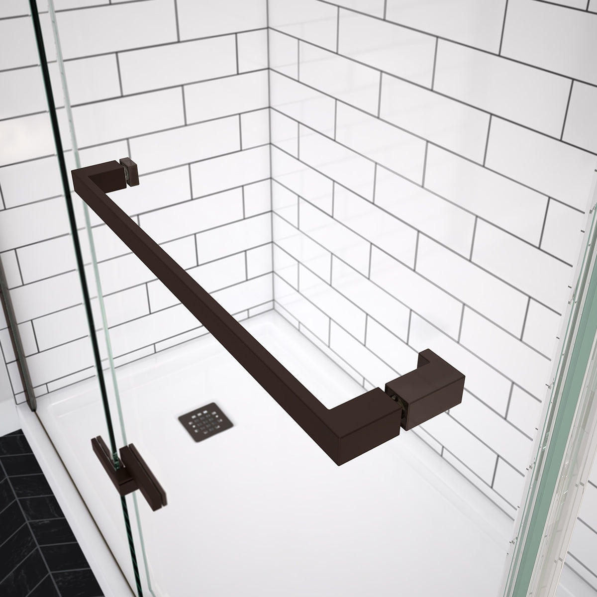 Maax Reveal Sleek 71 32 1/2-35 1/2 x 71 1/2 in 8mm Pivot Shower Door for Alcove Installation - image 10