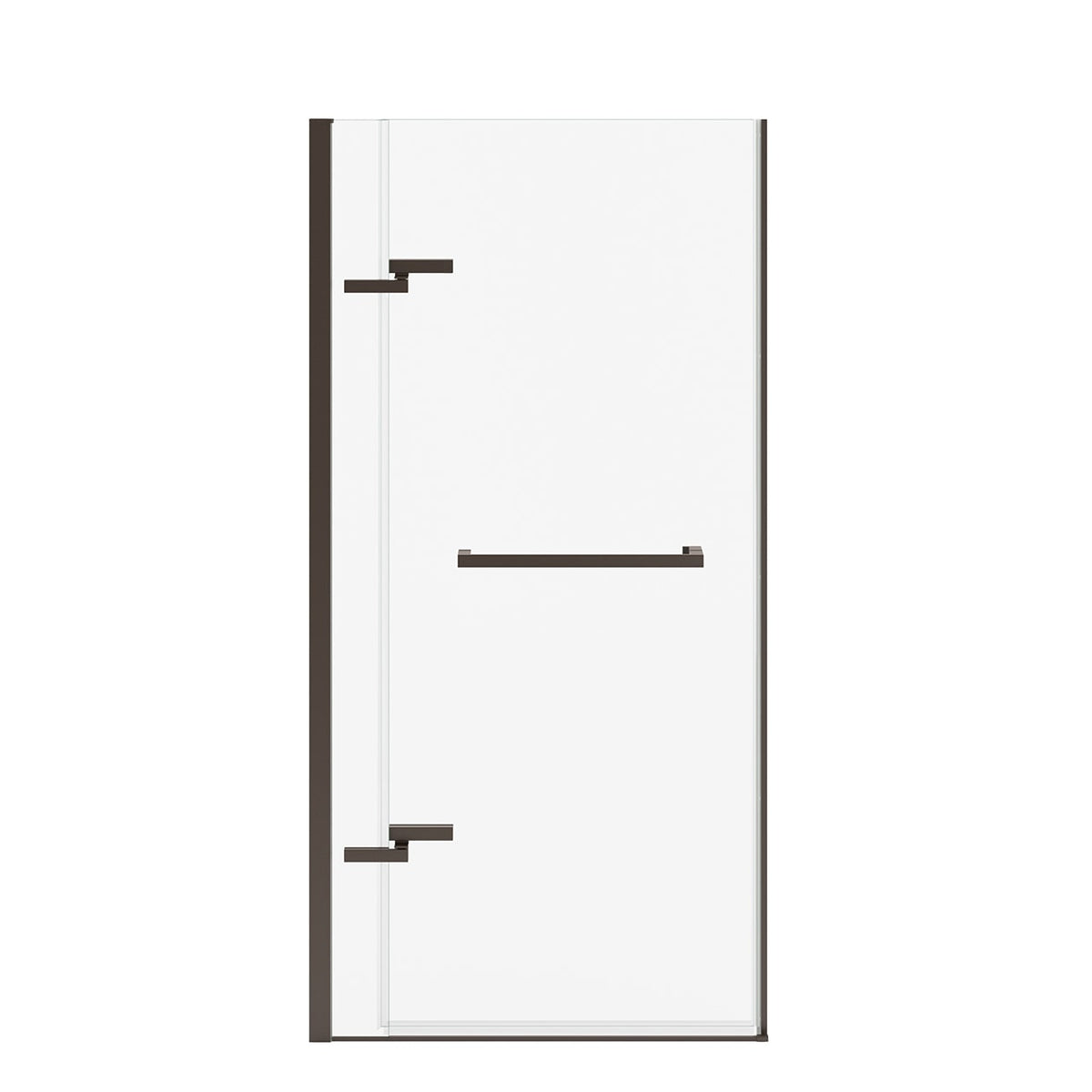 Maax Reveal Sleek 71 32 1/2-35 1/2 x 71 1/2 in 8mm Pivot Shower Door for Alcove Installation - image 8