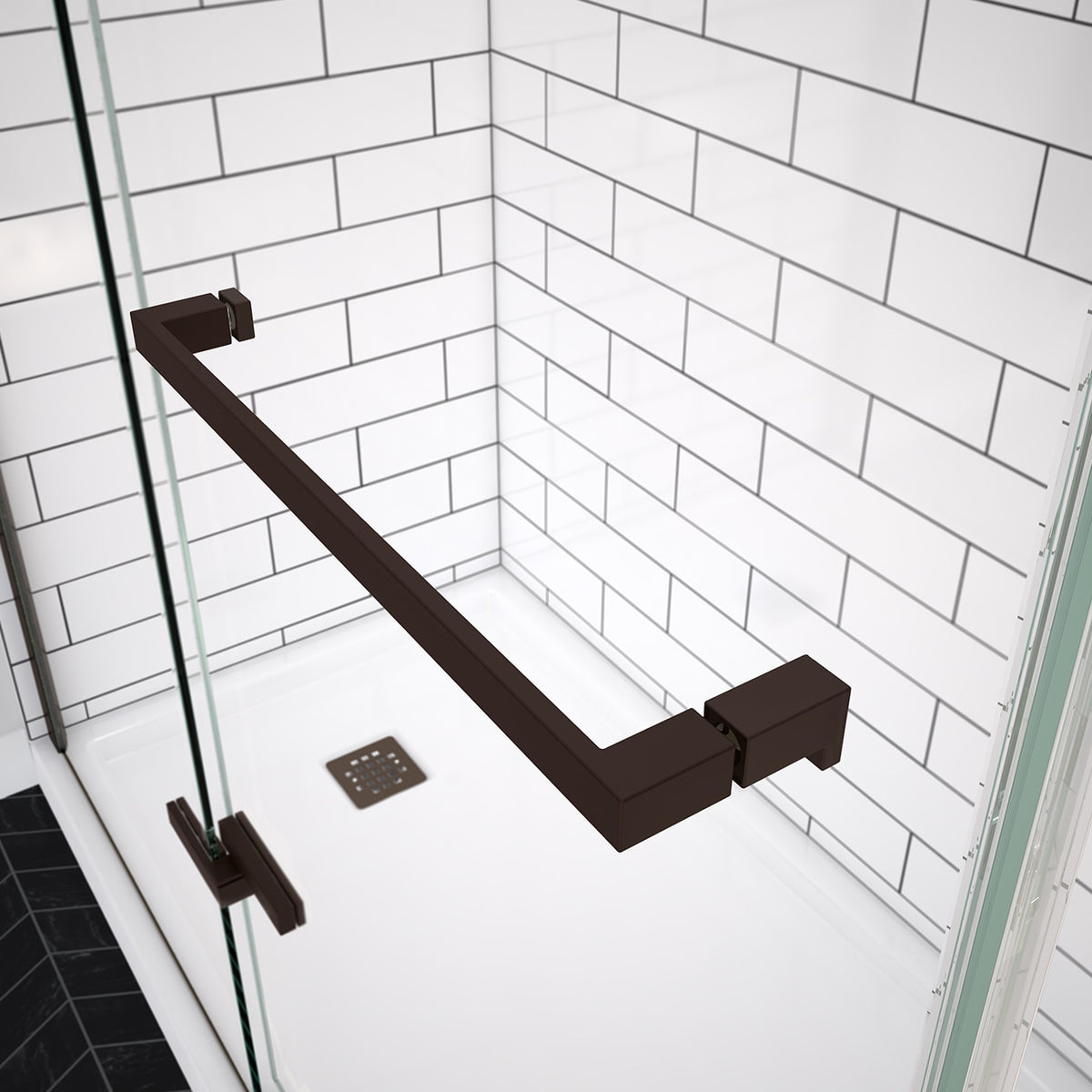 Maax Reveal Sleek 71 32 1/2-35 1/2 x 71 1/2 in 8mm Pivot Shower Door for Alcove Installation - image 9