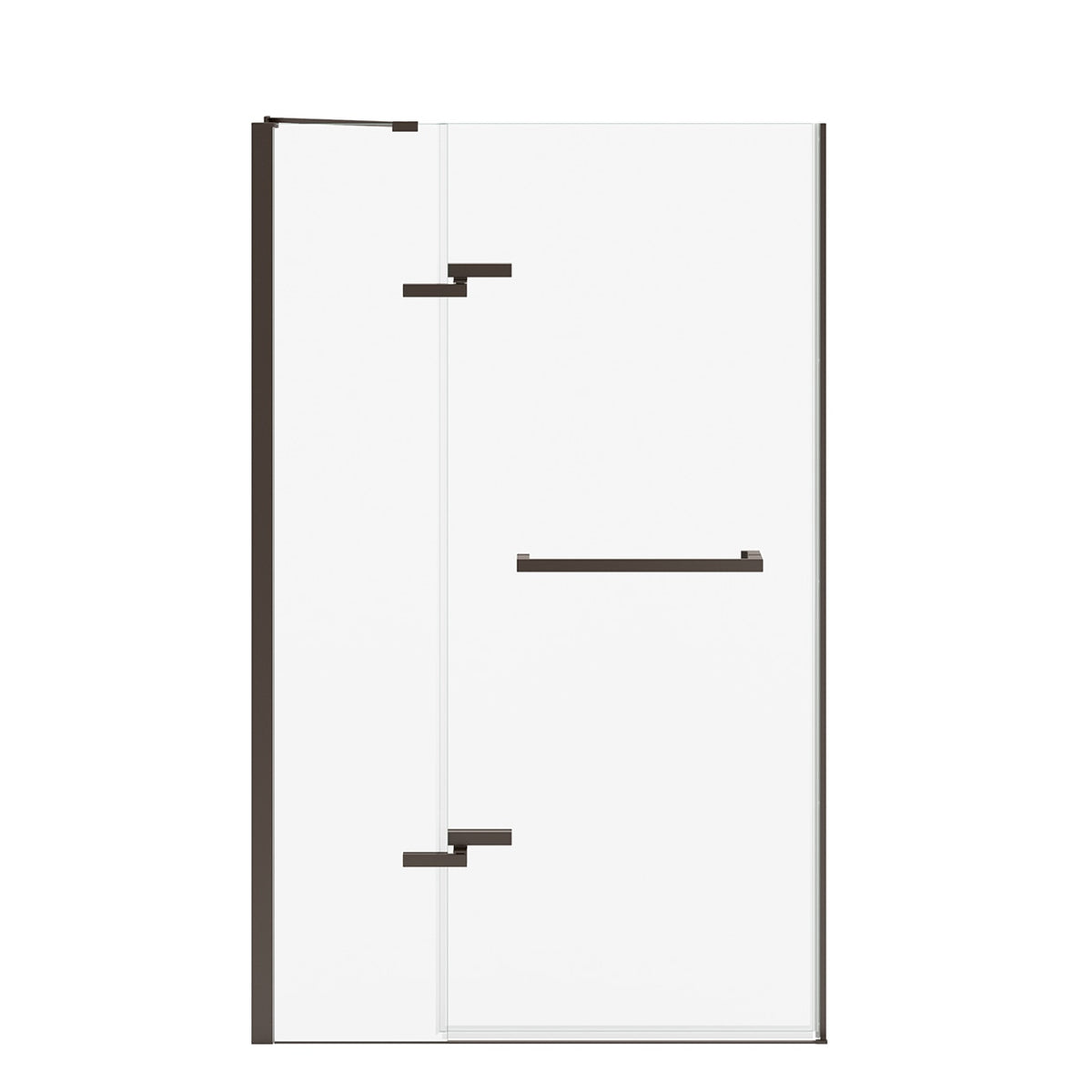 Maax Reveal Sleek 71 41 1/2-44 1/2 x 71 1/2 in 8 mm Pivot Shower Door for Alcove Installation - image 8
