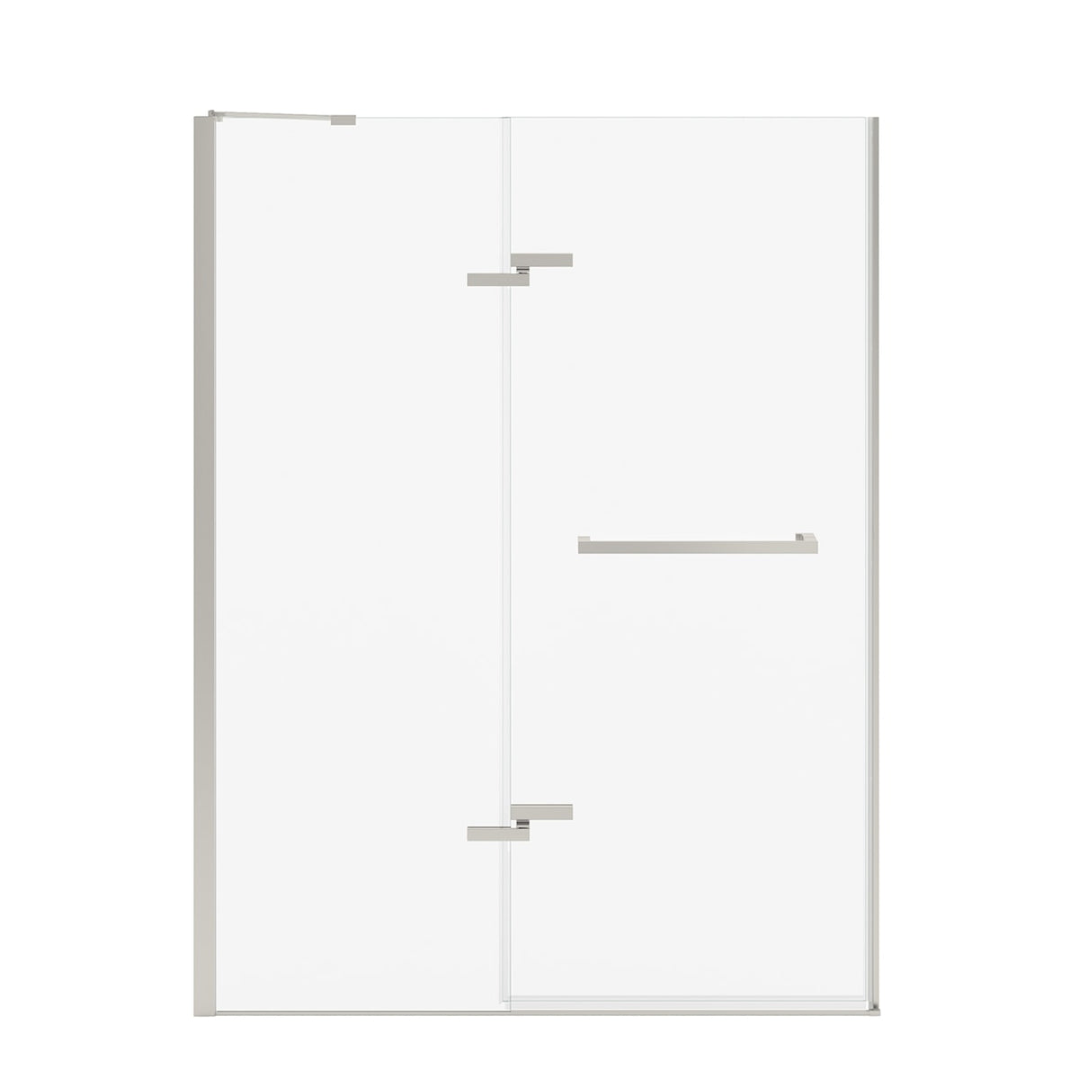 Maax Reveal Sleek 71 51 1/2-54 1/2 x 71 1/2 in 8 mm Pivot Shower Door for Alcove Installation - image 13