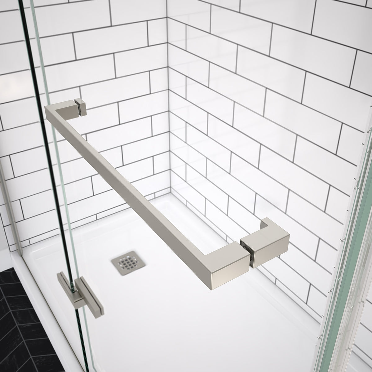 Maax Reveal Sleek 71 51 1/2-54 1/2 x 71 1/2 in 8 mm Pivot Shower Door for Alcove Installation - image 15