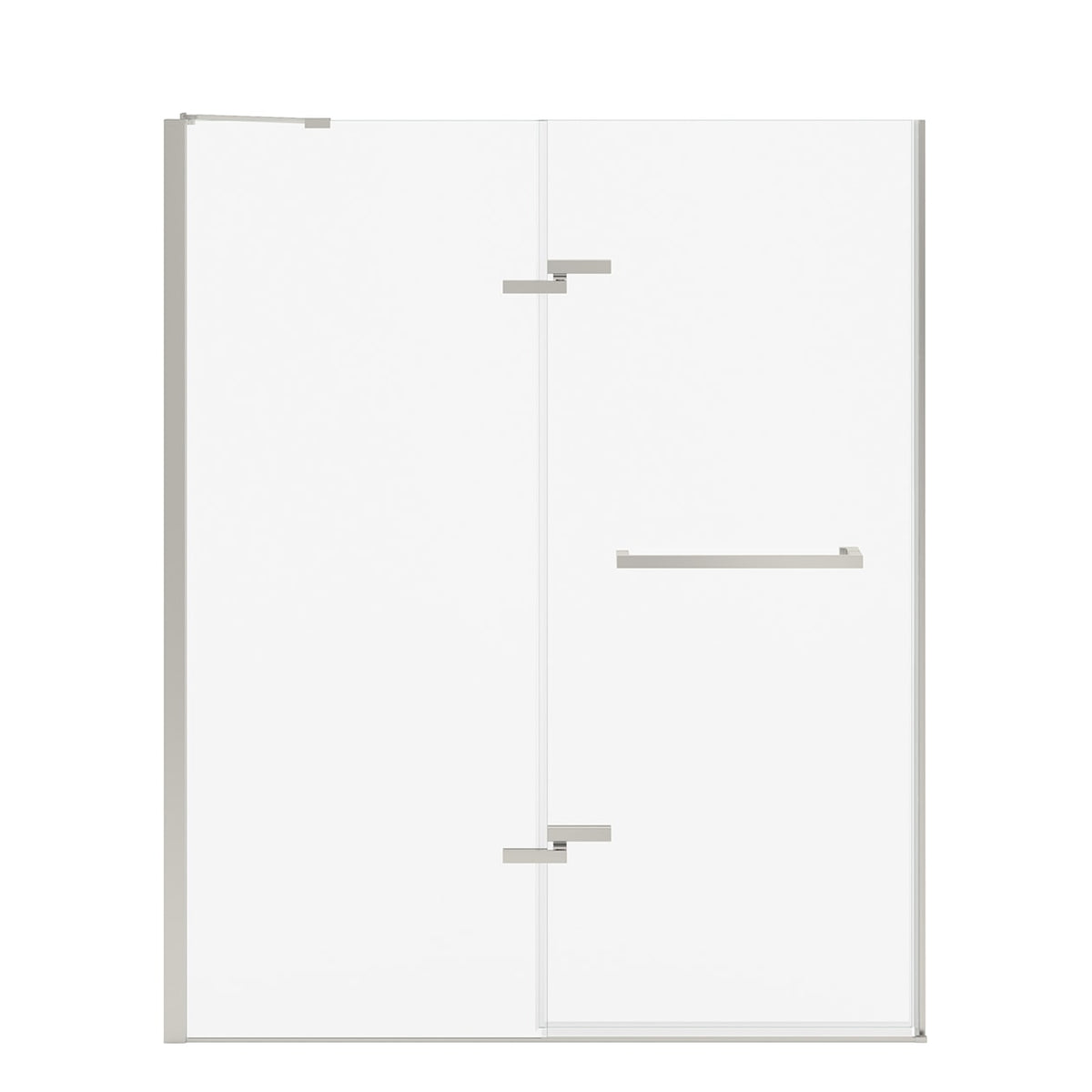 Maax Reveal Sleek 71 56-59 x 71 1/2 in 8mm Pivot Shower Door for Alcove Installation - image 13
